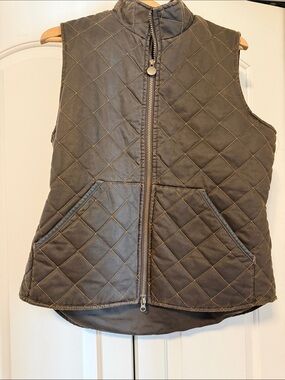 OUTBACK. Quilted Sleeveless Vest - Brown